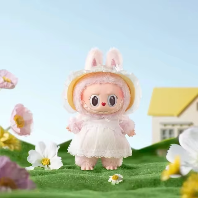 Pop Mart Labubu The Monsters Mokoko Series (Pop Land Exclusive) Vinyl Plush Pendant