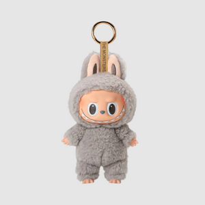 Pop Mart Labubu The Monsters Tasty Macarons Sesame Bean vinyl plush keychain collectible figure – cute Labubu pendant toy