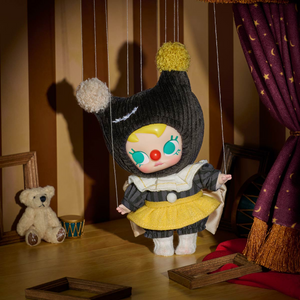 POP MART Why So Serious vinyl plush pendant — String Puppet marionette style, 16 cm